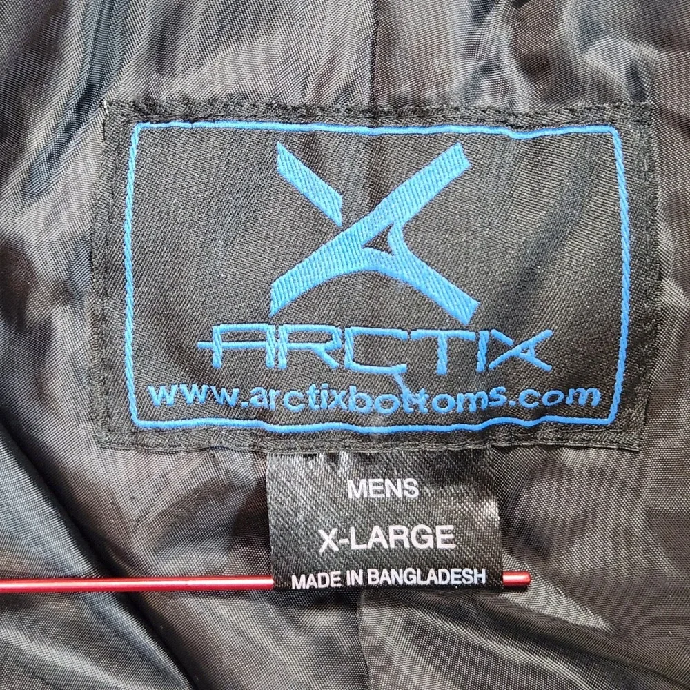 Arctix Thermatech Insulated Pants Mens XL Black Winter Ski Water/Wind‎ Resistant